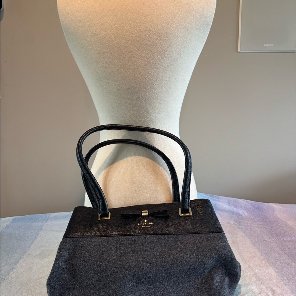 Kate Spade Black and Gray Women's Bag
